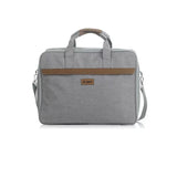 Geanta de voiaj spital, Jane, Cu compartiment impermeabil 41 x 50 x 7 cm, Dim Grey