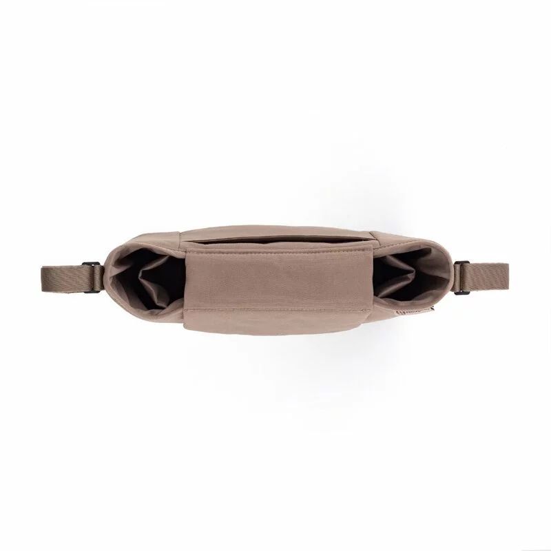 Geanta impermeabila, Petite&Mars, Emma, Pentru carucior, Inchidere magnetica, 30 x 18.5 x 10, Bej