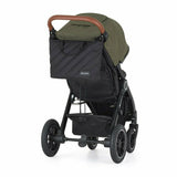 Geanta pentru mamici, Petite&Mars, Mia , Compartimente multiple, Buzunare interioare si exterioare- inclusiv termice, Curea de umar, Sistem de prindere pe carucior, 38 x 27 x 14 cm, Negru