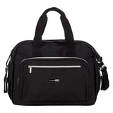 Geanta pentru scutece, FreeON, Style, Impermbeabila, Cu multiple buzunare, Dimensiune compacta, 39x32x18 cm, Black