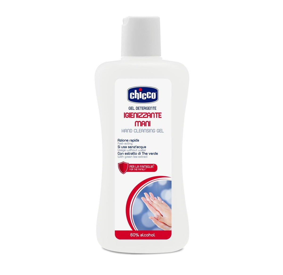 Gel igienizare si curatare Chicco pentru maini, 200ml - gogobaby.ro