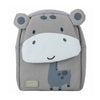Ghiozdanel, FreeON, Little Explorer, Cu 2 compartimente, Cu buzunare laterale, Inchidere cu fermoar, Bretele si spate captusite si moi, Cu eticheta pentru nume, 22x9,5x7,5 cm, Grey