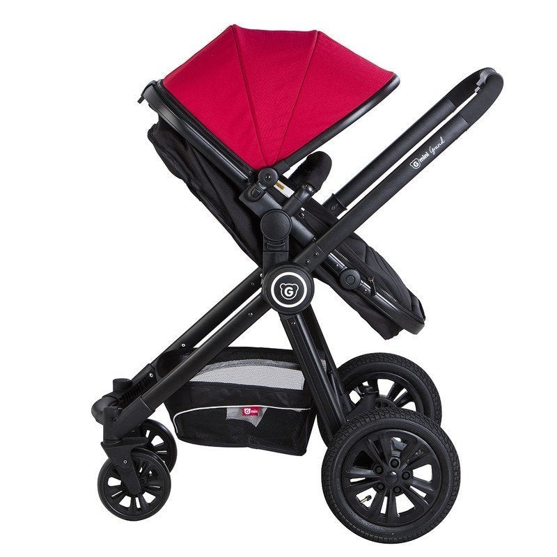 Gmini Carucior 2 in 1 Grand Bordo Resigilat