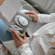 Doppler fetal, BBluv, Echo, Wireless, Pentru monitorizarea functiilor vitale ale bebelusului, Include casti si cablu inregistrare, White