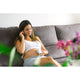 Doppler fetal, BBluv, Echo, Wireless, Pentru monitorizarea functiilor vitale ale bebelusului, Include casti si cablu inregistrare, White