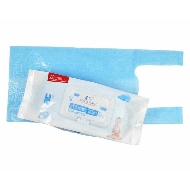 Set 100 saci parfumati, Bocioland, Pentru scutece folosite - gogobaby.ro