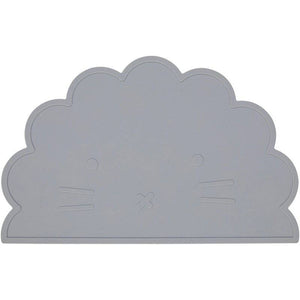 Covoras, FreeON, Pentru diversificare, Din silicon, Fara BPA, Dimensiune 35 x 22 cm, Lion Grey - gogobaby.ro