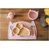 Covoras, FreeON, Pentru diversificare, Din silicon, Fara BPA, Dimensiune 35 x 22 cm, Kitty Pink - gogobaby.ro