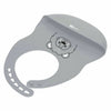 Baveta, FreeON, Moale, Din silicon, Fara BPA, Cu buzunar, 31 x 24 cm, Lion Grey - gogobaby.ro