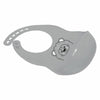 Baveta, FreeON, Moale, Din silicon, Fara BPA, Cu buzunar, 31 x 24 cm, Lion Grey - gogobaby.ro