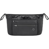 Organizator carucior, Petite&Mars, Cu buzunar frontal detasabil, Dimensiune universala, 31.5x19.5x9.5 cm, Atasare usoara cu Velcro, Negru