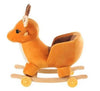 Balansoar sub forma de animal de plus, cu roti , muzica distractiva,  Cerb - gogobaby.ro