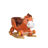 Balansoar sub forma de animal de plus, cu roti ,  muzica distractiva,  Calut - gogobaby.ro