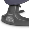 Balansoar si sezlong, Lionelo, Ralf, 2 in 1, Electric, Cu telecomanda si cablu USB, Cu miscare laterala de balansare si 5 niveluri diferite de viteza, Cu 12 melodii, Gri Grafit, Resigilat