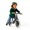 Bicicleta de echilibru, Chillafish, Charlie, Usoara, Cu ghidon si sa reglabile, Greutate 2.5 Kg, Cu roti din spuma EVA, 10 inch, Pentru 18-48 luni, Black