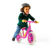 Bicicleta de echilibru, Chillafish, Charlie, Usoara, Cu ghidon si sa reglabile, Greutate 2.5 Kg, Cu roti din spuma EVA, 10 inch, Pentru 18-48 luni, Pink