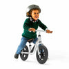 Bicicleta de echilibru, Chillafish, Charlie, Usoara, Cu ghidon si sa reglabile, Greutate 2.5 Kg, Cu roti din spuma EVA, 10 inch, Pentru 18 luni - 48 luni, Silver