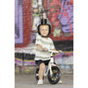 Bicicleta de echilibru, Chillafish, Charlie Glow, Usoara, Cu ghidon si sa reglabile, Cu spite luminoase, Greutate 2.5 Kg, Cu roti din spuma EVA, 10 inch, Pentru 18-48 luni, Beige
