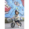 Bicicleta de echilibru, Chillafish, Charlie Glow, Usoara, Cu ghidon si sa reglabile, Cu spite luminoase, Greutate 2.5 Kg, Cu roti din spuma EVA, 10 inch, Pentru 18-48 luni, Beige