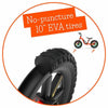Bicicleta de echilibru, Chillafish, Charlie Glow, Usoara, Cu ghidon si sa reglabile, Cu spite luminoase, Greutate 2.5 Kg, Cu roti din spuma EVA, 10 inch, Pentru 18 luni - 48 luni, Orange
