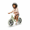 Bicicleta de echilibru, Chillafish, Charlie Lux, Usoara, Cu ghidon si sa reglabile, Greutate 3.2 kg, Cu roti din spuma EVA, 12 inch, Pentru 24-60 luni, Olive