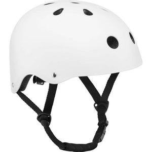 Casca pentru copii, Lionelo, Reglabila 50-56 cm, Din ABS si EPS, Conform cu standardul EN1078, Alb - gogobaby.ro