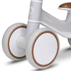 Bicicleta fara pedale, Lionelo, Villy, Cu 4 roti, Din spuma EVA si TPR, Stabila, Manere moi, antiderapante, 12- 36 luni, Sustine pana la 30 kg, Certificata EN 71-1:2014, EN 71-2:2011, EN 71-3:2019, Bej - gogobaby.ro