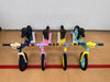 Bicicleta fara pedale ROCKET cu roti gonflabile , marime roti 12 inch si lumini, ROZ - gogobaby.ro