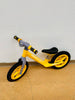 Bicicleta fara pedale ROCKET cu roti gonflabile , marime roti 12 inch si lumini, GALBEN - gogobaby.ro