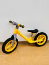 Bicicleta fara pedale ROCKET cu roti gonflabile , marime roti 12 inch si lumini, GALBEN - gogobaby.ro