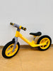 Bicicleta fara pedale ROCKET cu roti gonflabile , marime roti 12 inch si lumini, GALBEN - gogobaby.ro