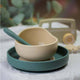 Bol, Petite&Mars, Take&Match, Din silicon, Cu ventuza, Fara BPA, 6 luni+, 350 ml, Verde Inchis