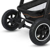 Carucior 2 in 1, Lionelo, Amber, Cadru aluminiu, Cu landou intarit si salteluta moale, Reversibil, Maner ajustabil, Huse pentru picioare, ploaie, Plasa de tantari, Geanta parinti, Pana la 22 kg, EN1888-1, EN1888-2, EN1466, Gri inchis
