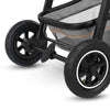 Carucior 2 in 1, Lionelo, Amber, Cadru aluminiu, Cu landou intarit si salteluta moale, Reversibil, Maner ajustabil, Huse pentru picioare, ploaie, Plasa de tantari, Geanta parinti, Pana la 22 kg, EN1888-1, EN1888-2, EN1466, Gri deschis