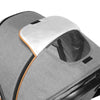 Carucior 2 in 1, Lionelo, Amber, Cadru aluminiu, Cu landou intarit si salteluta moale, Reversibil, Maner ajustabil, Huse pentru picioare, ploaie, Plasa de tantari, Geanta parinti, Pana la 22 kg, EN1888-1, EN1888-2, EN1466, Gri deschis