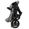 Carucior 2 in 1, Lionelo, Mari Tour, Cu landou individual si salteluta moale, Reversibil, Maner ajustabil, Plasa de tantari, Husa de picioare, Geanta parinti, 22 kg, Conform cu standardele europene de securitate EN1888 si EN1466, Gri