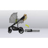 Carucior 2 in 1, Lionelo, Mari Tour, Cu landou individual si salteluta moale, Reversibil, Maner ajustabil, Plasa de tantari, Husa de picioare, Geanta parinti, 22 kg, Conform cu standardele europene de securitate EN1888 si EN1466, Gri