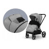 Carucior 2 in 1, Lionelo, Mika, Cadru din aluminiu, Cu landou intarit si salteluta moale, Reversibil, Maner ajustabil, Plasa de tantari, Husa de ploaie, de picioare, 22 kg, Conform cu standardele europene de securitate EN1888-1 EN1888-2, EN1466, Gri - gogobaby.ro