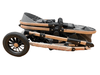 Carucior 2 in 1 L-sun Iris transformabil, 0-36 luni, cu suspensii pe cadru si roti cauciuc, culoare ROZ GGBT7C2 - gogobaby.ro