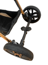 Carucior 3 in 1, L-Sun Olivia, Cadru din aluminiu, Cu landou transformabil si salteluta moale, Scoica auto, Reversibil, Plasa de tantari, Husa de picioare, Pana la 16 kg, TURCOAZ