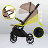 Carucior sport, Lionelo, Cloe, Cu accesorii, Cadru din aluminiu, Pana la 22 kg, Usor, Pliere compacta pentru avion, cu o singura mana, Ideal pentru toate tipurile de suprafete, 6 luni+, Bej - gogobaby.ro