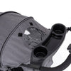 Carucior sport, Feedo, Pliabil, Pana la 15 kg, Capotina cu fereastra extensibila, Spatar si suport picioare reglabile pana in pozitie de somn, Suport pahar, Conform cu EN1888:2012, 6-36 luni, Gri
