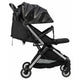 Carucior sport, FreeON, Unique, Pliabil automat, Spatar reglabil, Suport pentru sticla, 6.6 Kg, Conform cu standardul european de securitate EN 1888-2:2018, Silver