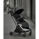 Carucior sport, FreeON, Unique, Pliabil automat, Spatar reglabil, Suport pentru sticla, 6.6 Kg, Conform cu standardul european de securitate EN 1888-2:2018, Silver