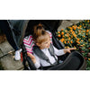 Carucior sport, Lionelo, Emma Plus, Cu tavita, 2 Suporturi pentru pahar, Geanta accesorii, Conform cu standardul european de securitate EN1888-1, Pink Scandi