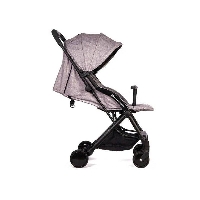 Carucior sport, Petite&Mars, Travel, Ultra-usor, 5 9 kg, 6-36 luni, Compact, Conform cu standardul EN 1888: 2018, Shadow Grey - gogobaby.ro