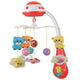 Carusel muzical, BabyMix, Pentru patut bebelusi, Cu proiectii, Cu melodii si sunete ale naturii, Cu 11 jucarii, Red