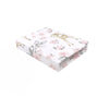 Cearceaf cu elastic, MimiNu, Pentru patut co-sleeper, Vera, Dimensiune 89 x 51 cm, Din bumbac certificat Oeko Tex Standard 100, Sweet Deer Pink - gogobaby.ro