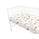 Cearceaf cu elastic, MimiNu, Pentru patut 120X60 cm, Din bumbac certificat Oeko Tex Standard 100, Fairy