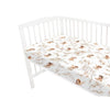 Cearceaf cu elastic, MimiNu, Pentru patut 120X60 cm, Din bumbac certificat Oeko Tex Standard 100, Fairy